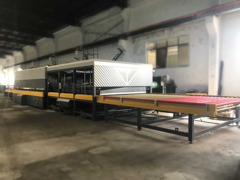 蘭迪鋼化爐客戶現場：江蘇某玻璃有限公司